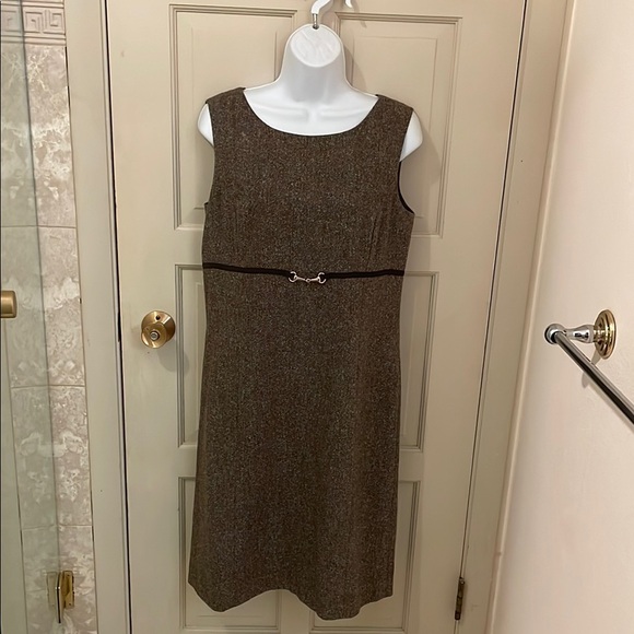 Ann Taylor Loft Brown Dress - Picture 1 of 8